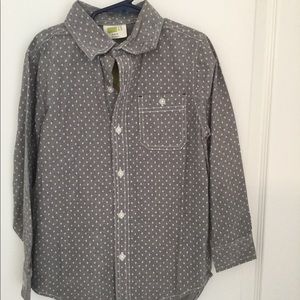 Boys long sleeve button down shirt